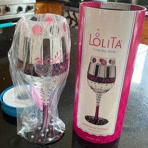 Girlfriends Forever Wine Glass by Lolita®
15 oz.Hand Wash Includes Gift …